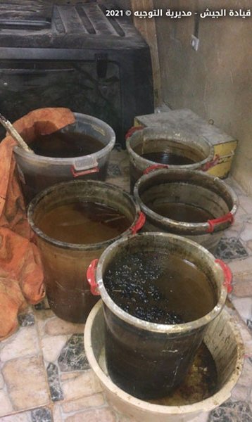 مخدرات في بريتال.. وآلة لتصنيع الكبتاغون