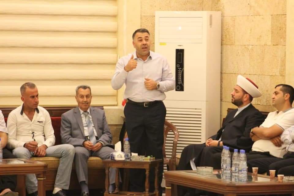 النائب علم الدين رعى مصالحة عائلية في المنية