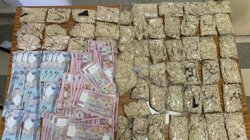جمارك لبنان تضبط كميات من الكبتاغون في طريقها إلى السعودية