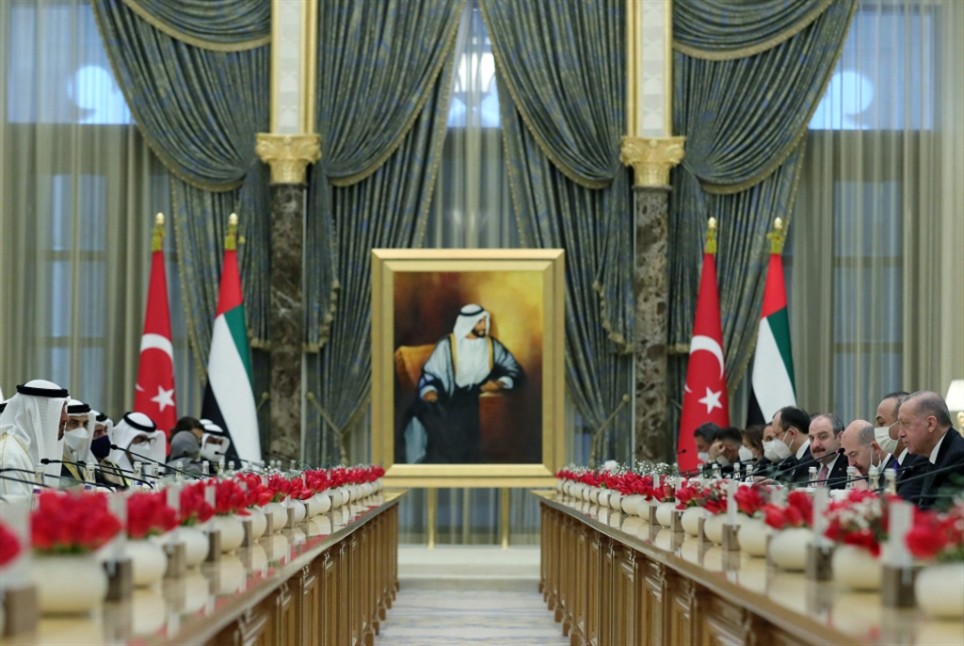 إردوغان في الإمارات للمرة الأولى منذ 9 سنوات