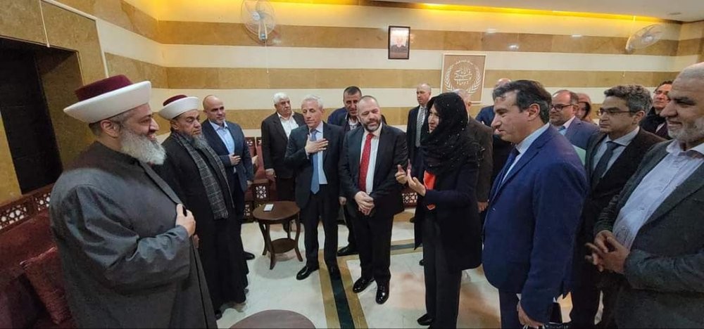 السفيرة الفرنسية جالت على محافظ عكار والمرجعيات الدينية